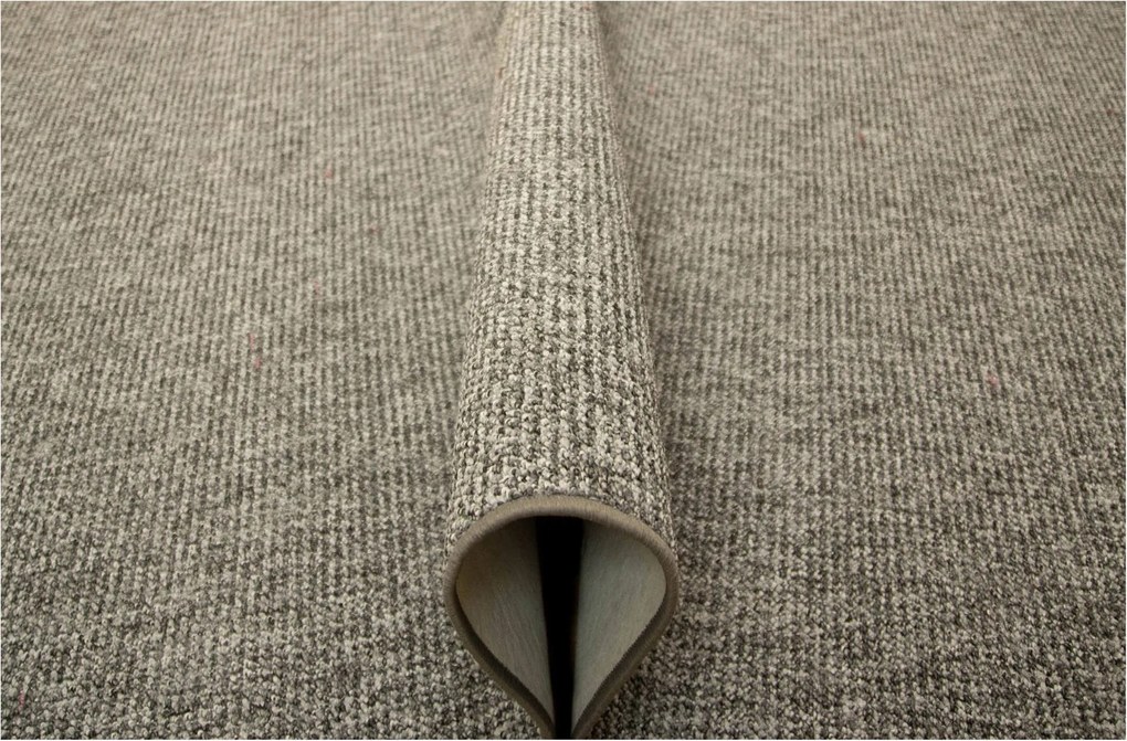 Szürke Nappali Szőnyeg Grafit Hurkapálca Praktikus Carlton 100x150 cm