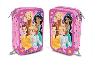 Disney Hercegnők Fairy Tale tolltartó töltött 3 emeletes