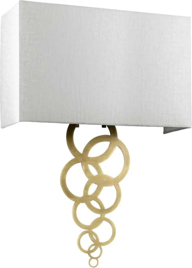 Elstead Lighting Rosa ROSA-LARGE-AB Fali lámpa 2x60W/E27