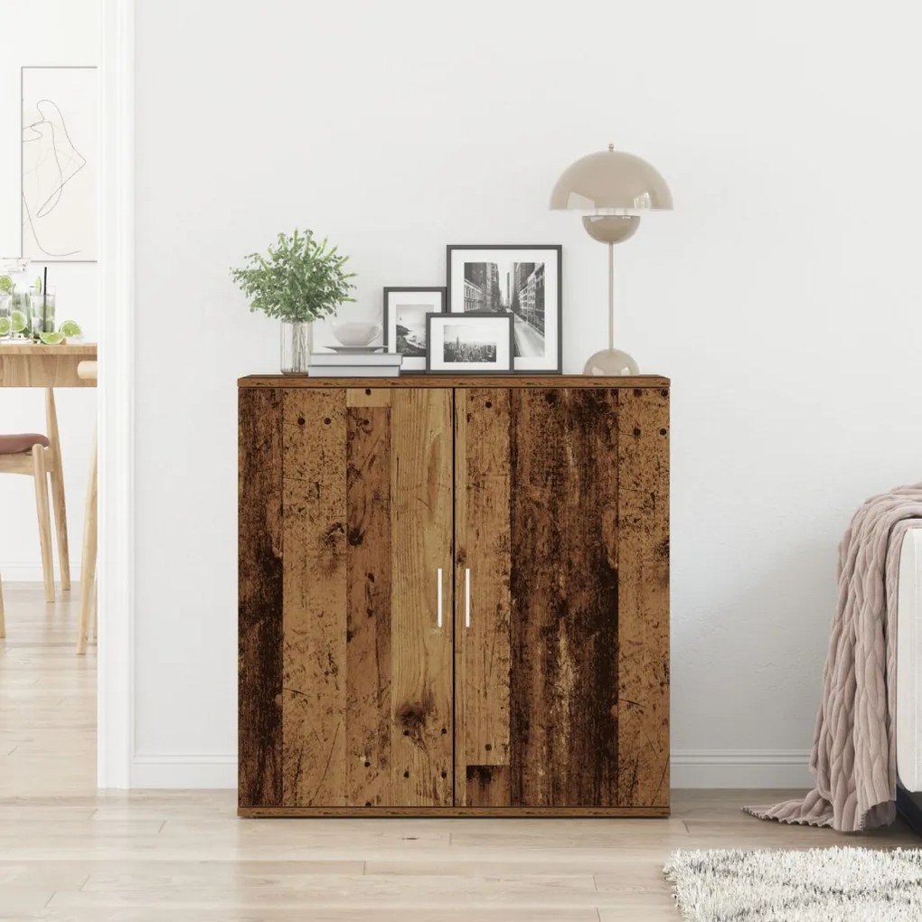 Old Wood Oldalbord 79x38x80 cm Műanyag