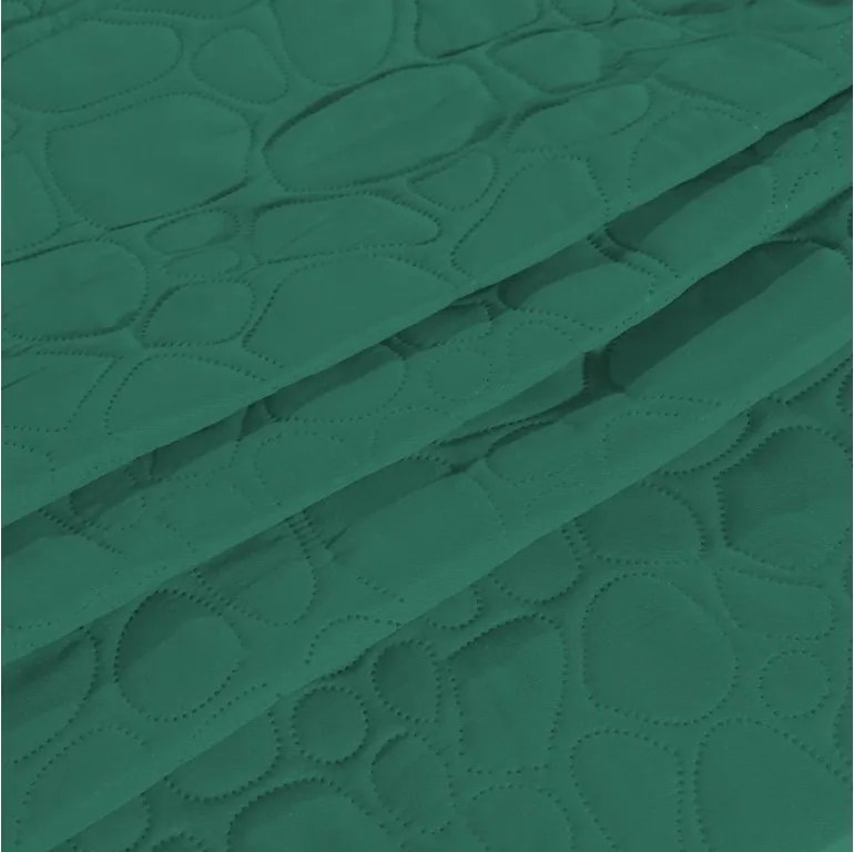 STONE zöld ágytakaró Méret: 200 x 220 cm