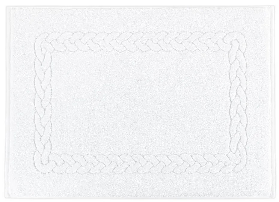 Hotel fürdőszobaszőnyeg fehér, 50 x 70 cm