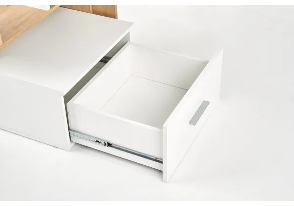 GORA íróasztal tölgy/fehér