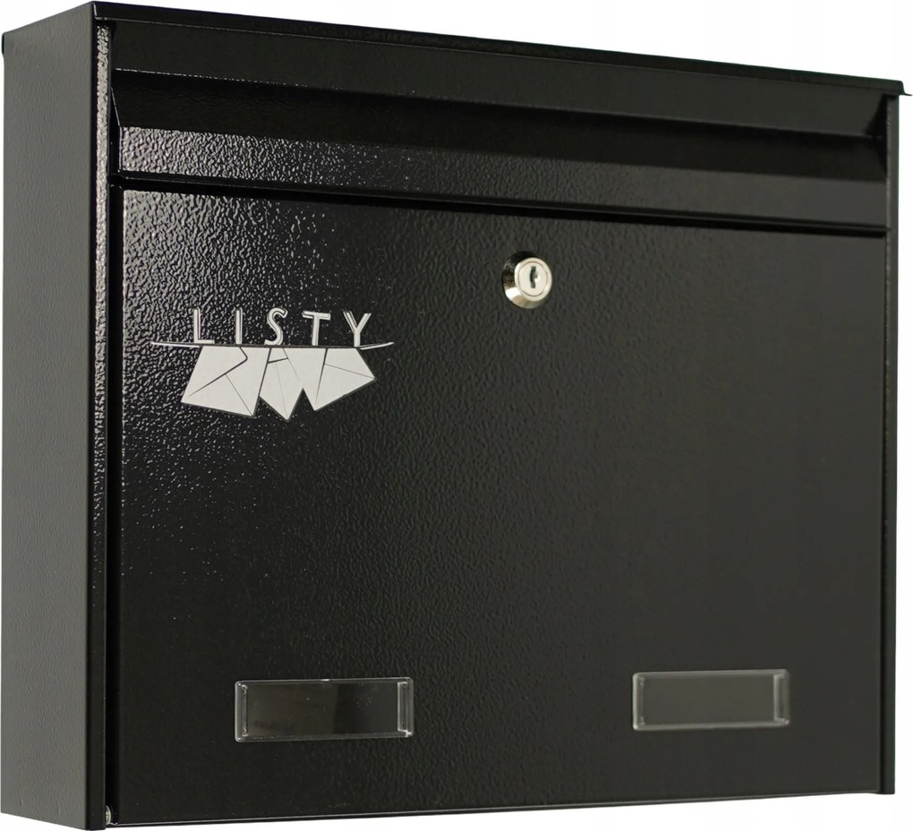 Postaláda Bedobó Újságtartó C4 36x29 CM Fekete