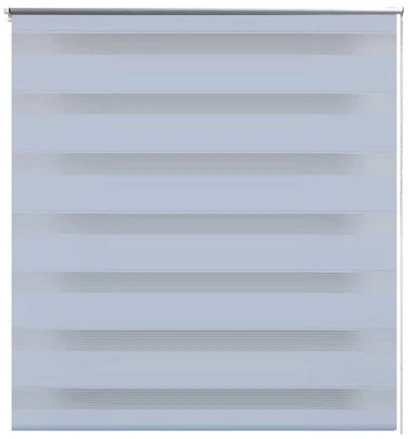 vidaXL Zebra roló 117 x 230 cm Fehér