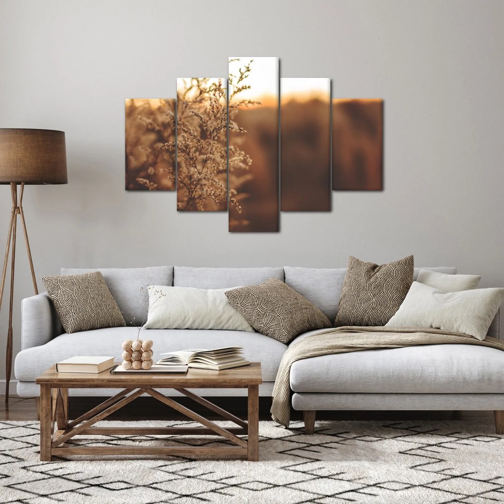 Virágzó fű képe (150x105 cm)