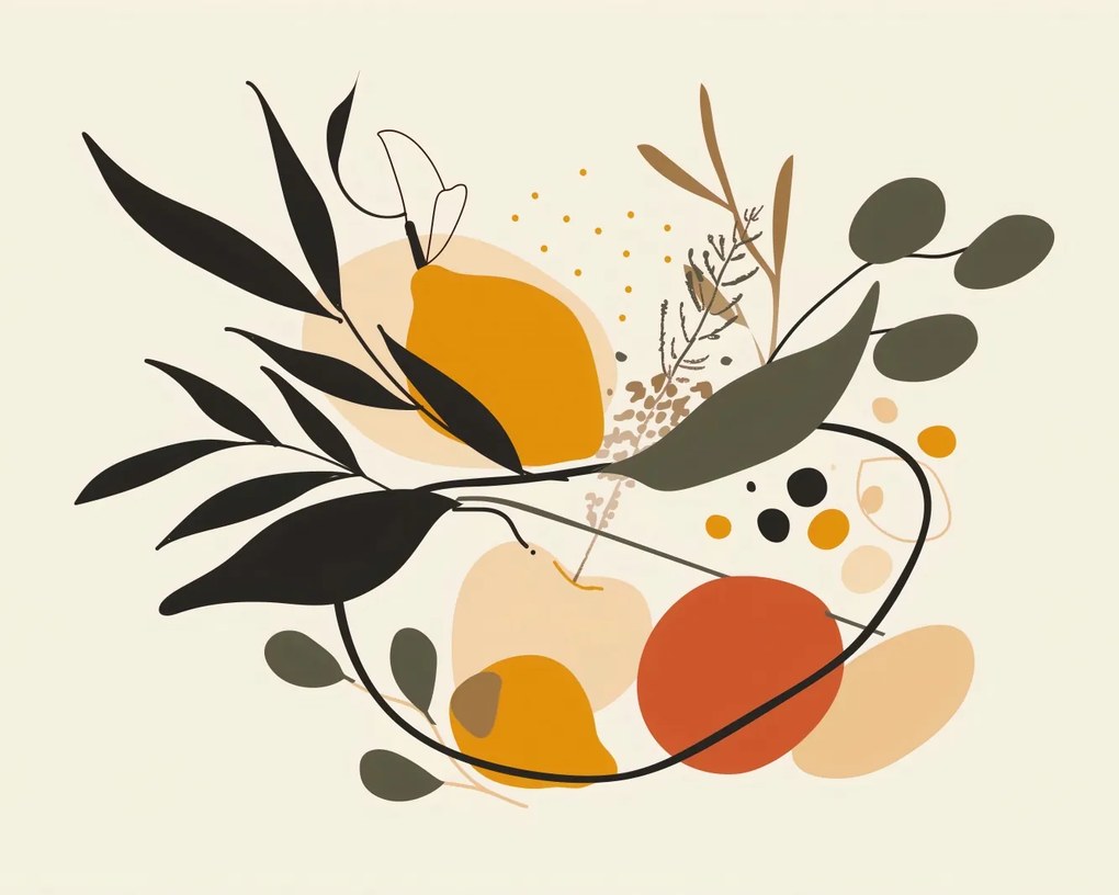 Poszter 50x40cm Botanikus örvény