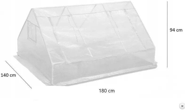 Melegágy 180x140x94cm