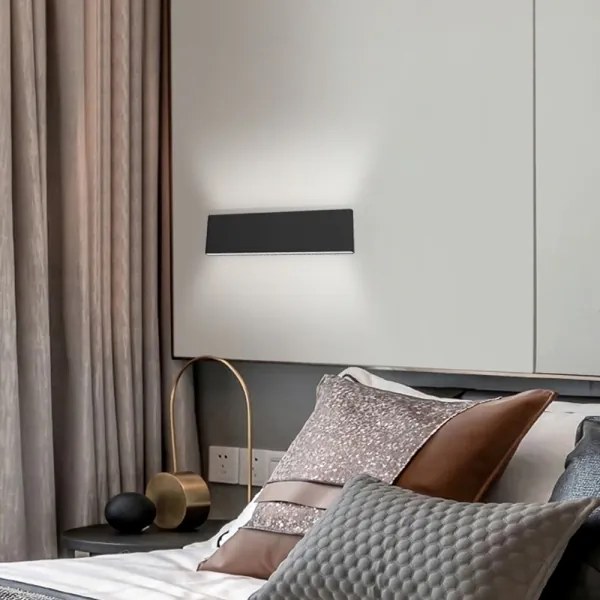 Immax NEO 07086L - LISTON LED 8W/230V falra szerelhető dimmelhető lámpa, fekete+