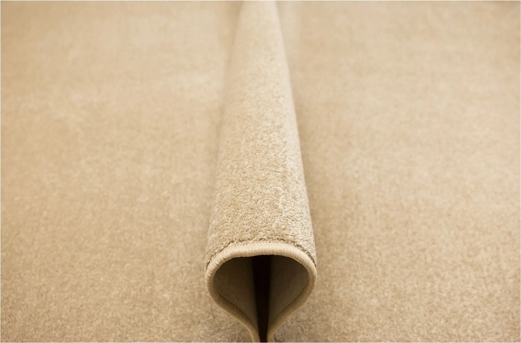 Bézs Filc Szőnyeg Gyerekszobába Puha Sima Tiffany 200x250 cm