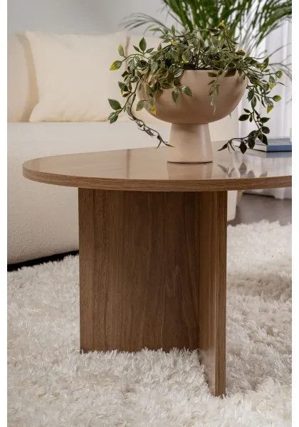 Dohányzóasztal NEL dió