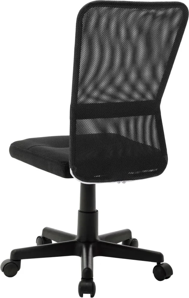 vidaXL fekete hálószövetű irodaszék 44 x 52 x 100 cm