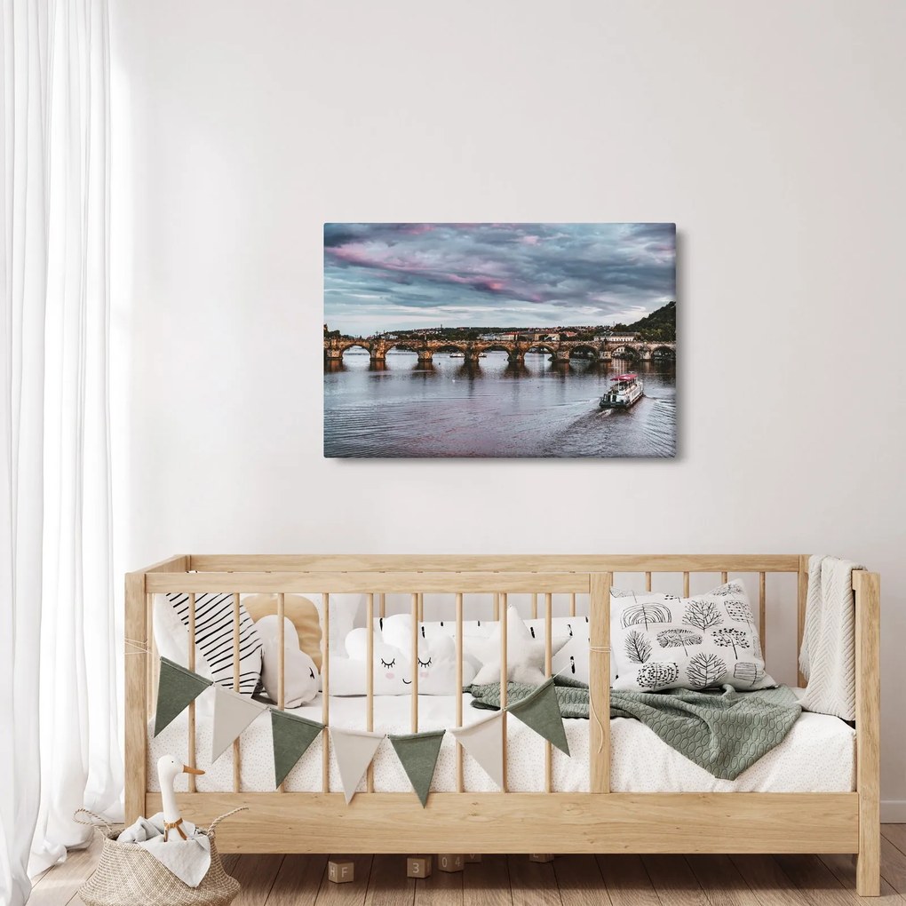 Vltava képe (90x60 cm)