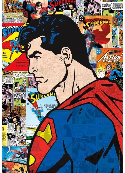 Superman Comic 1000 db-os Compact puzzle Clementoni