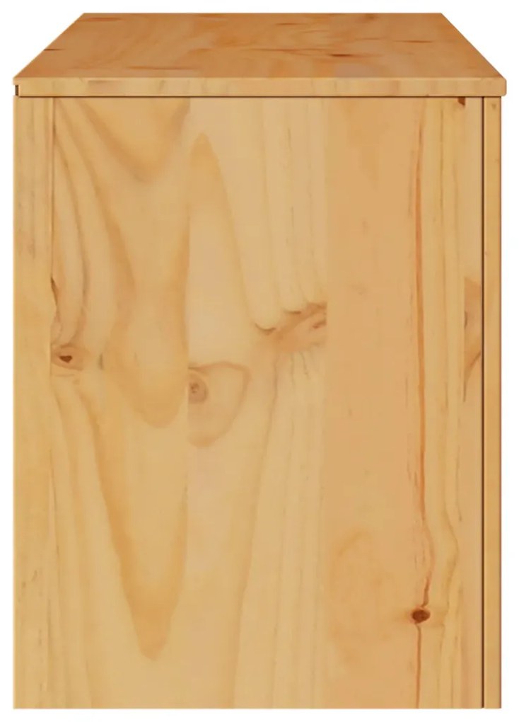 TV Szekrény "DRAMMEN" 99x43x55 cm Tömör Fenyő