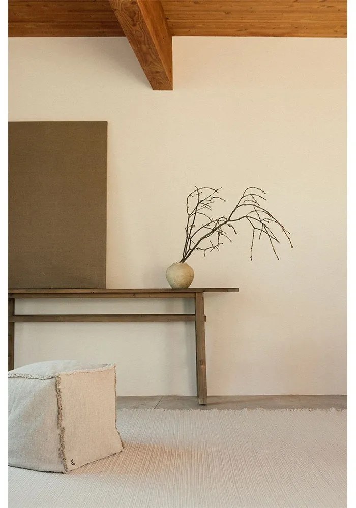 Krémszínű babzsákfotel Handloom – Lorena Canals