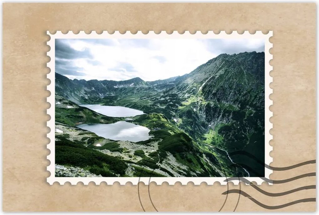 Poszterek 90x60 Tátra-völgy 5 tó