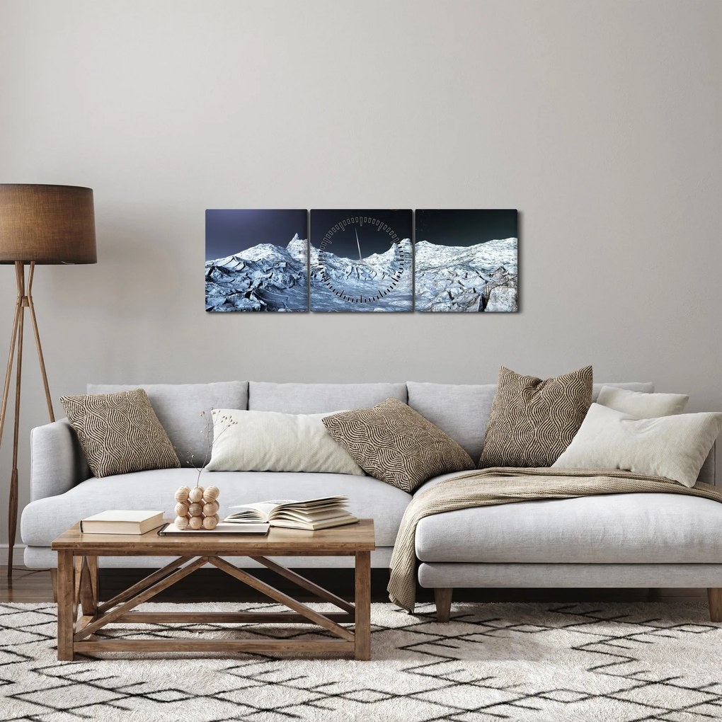 A világűr képe (órával) (90x30 cm)