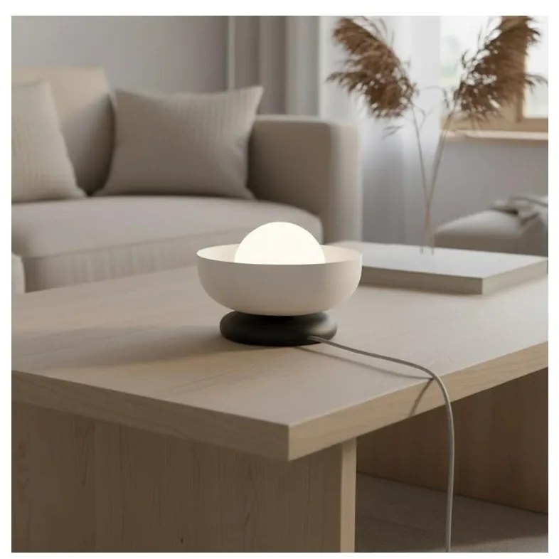 Asztali lámpa OZZY 1xG9/8W/230V fehér