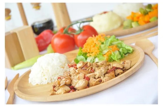 Penne bambusz tálca, ⌀ 28 cm - Bambum