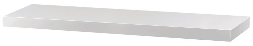 Raft 80 cm. MDF, Alb Lucios P-005