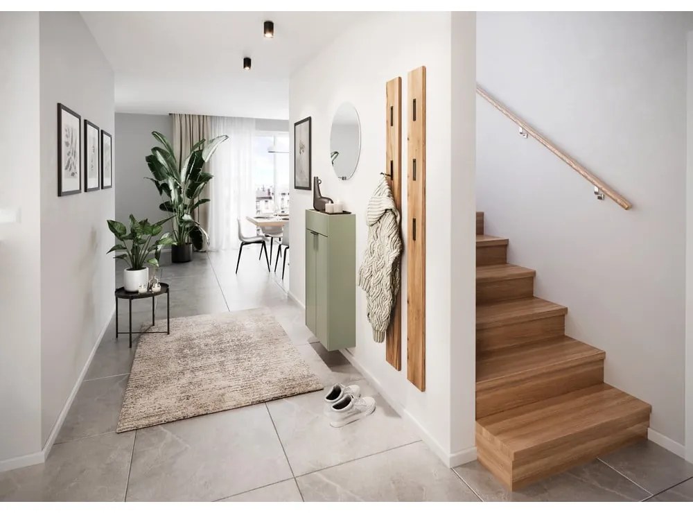 Zsályaszínű szekrény 56x97x22 cm Ameca – Germania