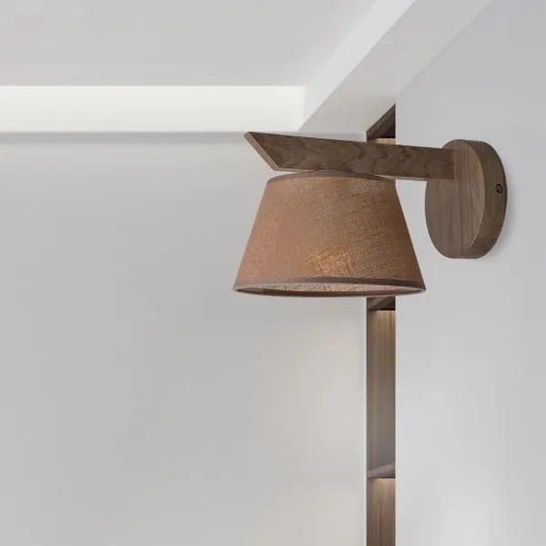 Brilagi - LED fali lámpa ANTHONY 1xE14/40W/230V dióbarna/cseresznye