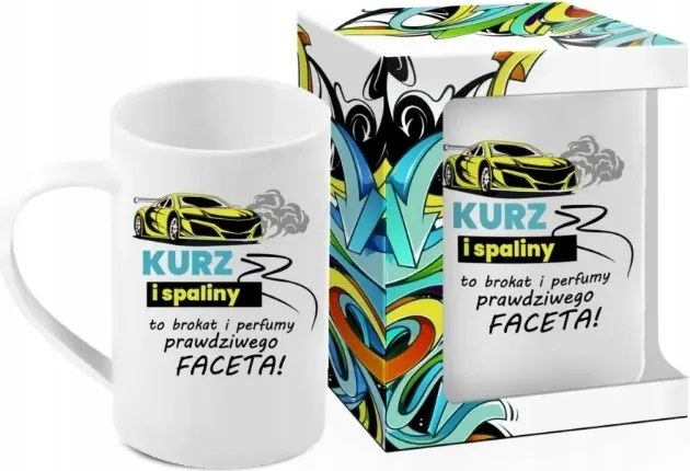 Vicces Bögre AUTO-mániás szerelőnek Férfiaknak Valentin Napra