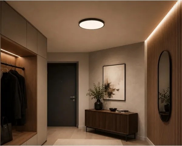 BRILAGI-LED fürdőszobai mennyezeti lámpatest ZENNA LED/18W/230V Ø 29,5 cm IP44 antik