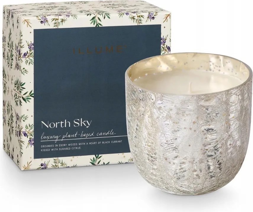 Bloomingville Illume Illatgyertya üvegben 610 g. North Sky