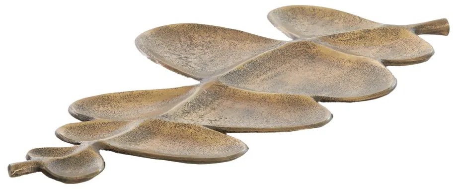 Fém dekoratív tálca 25x52 cm Akaki – Light &amp; Living