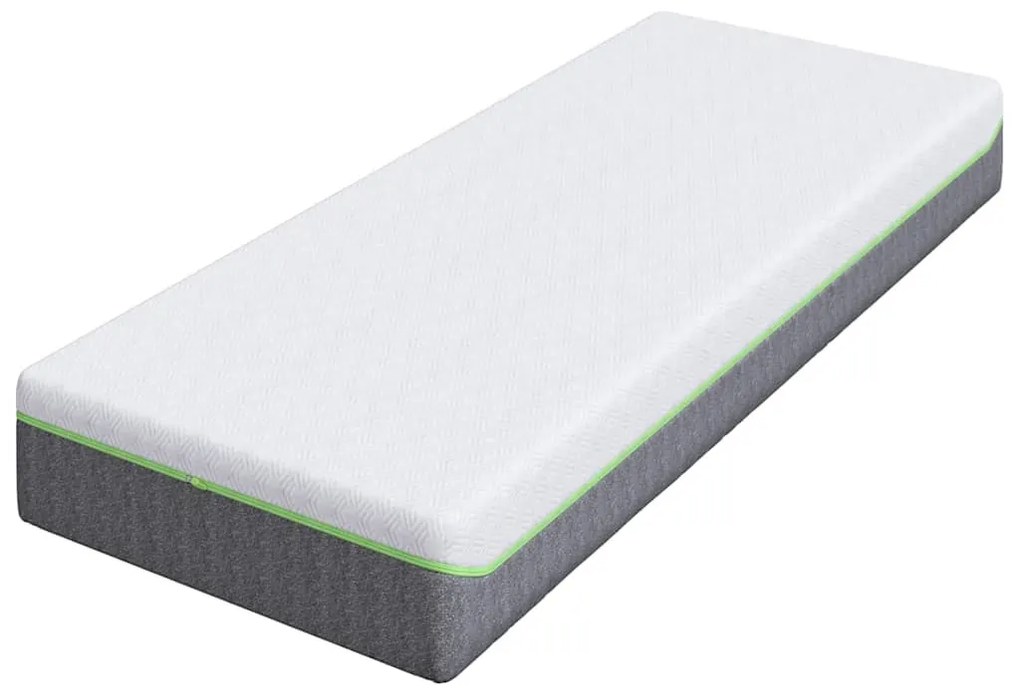 Matrac Fehér és Szürke 70 x 200 cm Zsebmátrac