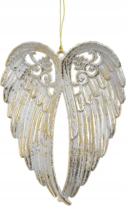Angyalszárny medál karácsonyi dísz