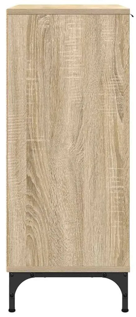 Széf fiókkal sonoma tölgy 89.5 x 33 x 82 cm Faanyag