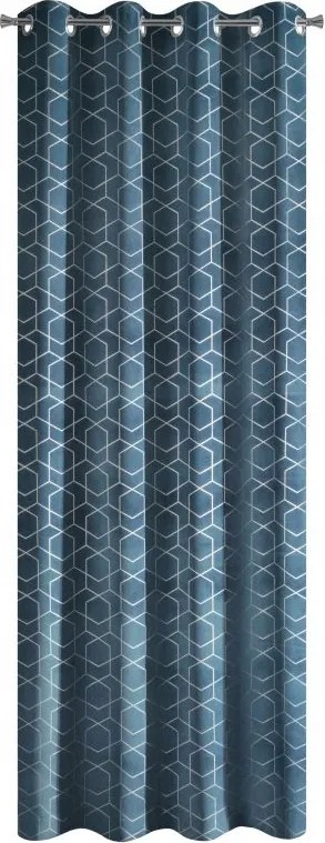 Függöny készre szerelve Mandi 140x250-as karikákkal