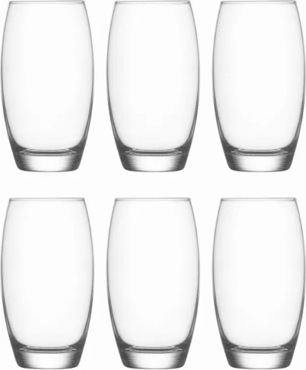 Lav Empire 6 darabos pohárkészlet sörhöz, üdítőkhöz, Szett, Poharak 510 ml