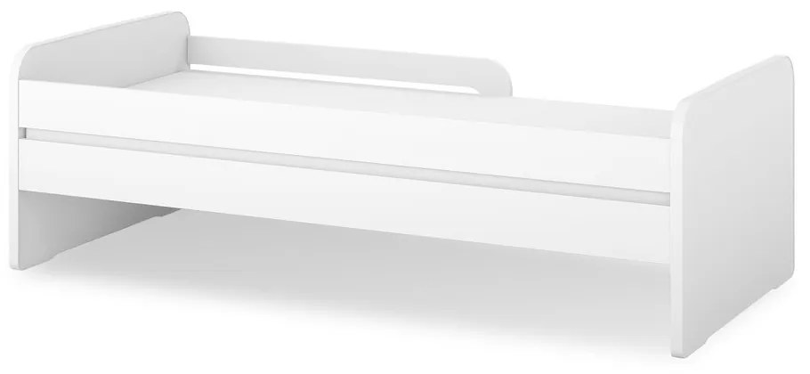 Fehér gyerekágy matraccal-ágyráccsal 80x200 cm Duuli – ELTAP