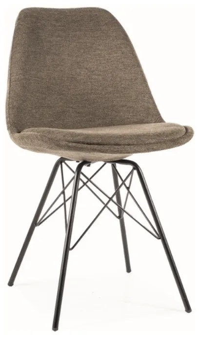 Olívazöld étkezőszék KEN BREGO