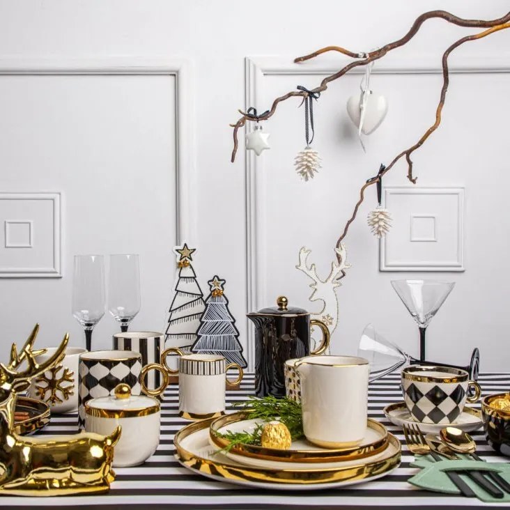 Altom Palazzo porcelán desszert tányér 21 cm, fehér