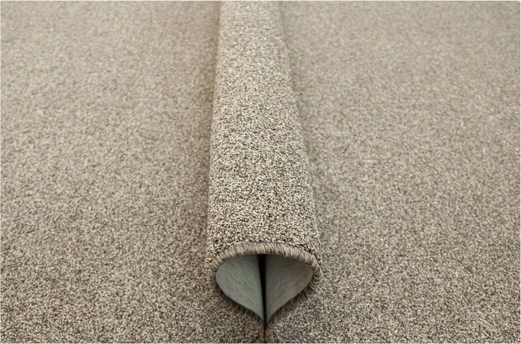 Szőnyeg Barna Bézs Krémszínű Puha Filc Tripoli Szoba 100x150 cm