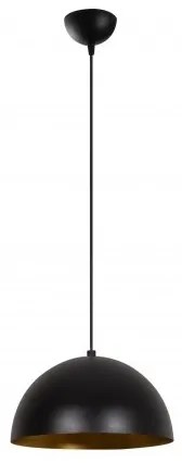 Csillár zsinóron SIVANI 1xE27/40W/230V fekete