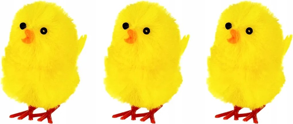 Húsvéti Csirke dekoráció 3 db