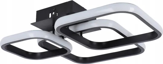 LED mennyezeti lámpa LED/38W/230V fekete