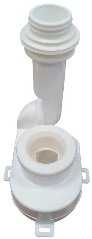 CeraStyle CITY - PISZOÁR - porcelán - FELSŐ vízbekötésű - szifonnal - 55 cm x 32 cm
