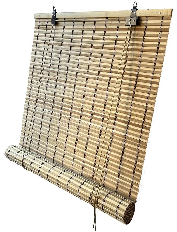 Natúr színű bambusz roló 60x160 cm Java – Gardinia