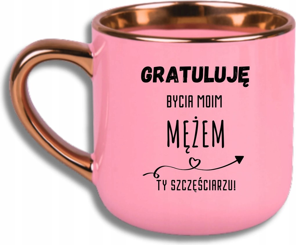 Bögre Rózsaszín Elegáns Nagy Vicces Ajándék Férjnek