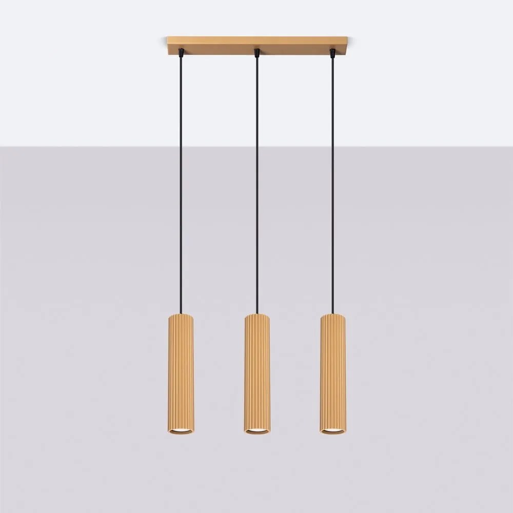 Aranyszínű függőlámpa Gleam – Nice Lamps