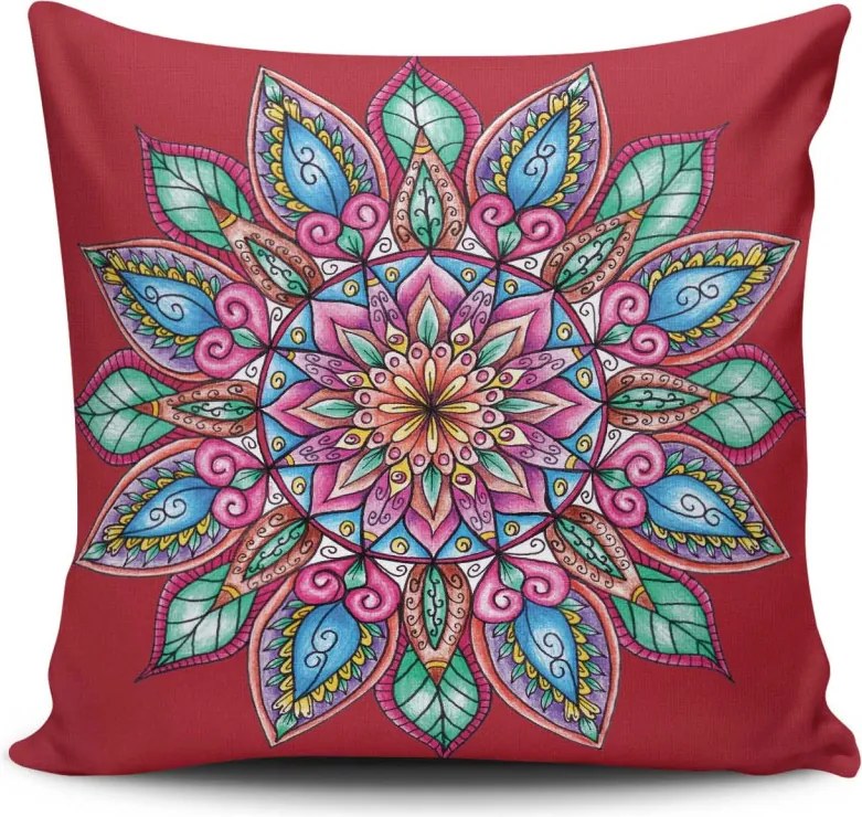 MANDALA-12 díszpárna 43 × 43 cm