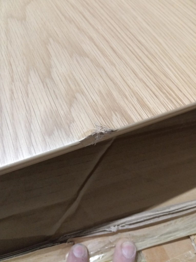 AKCIÓ Étkezőasztal tölgy dekor asztallappal BRANDO 120(160)x80, kihúzható II. osztály