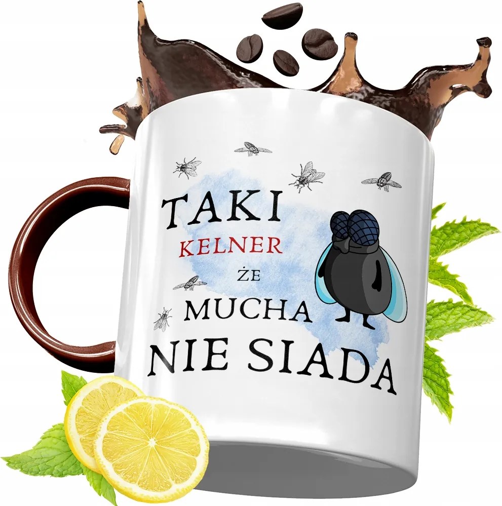 Bordó Bögre Pincérnek Születésnapra Ajándék fényképes nyomtatással